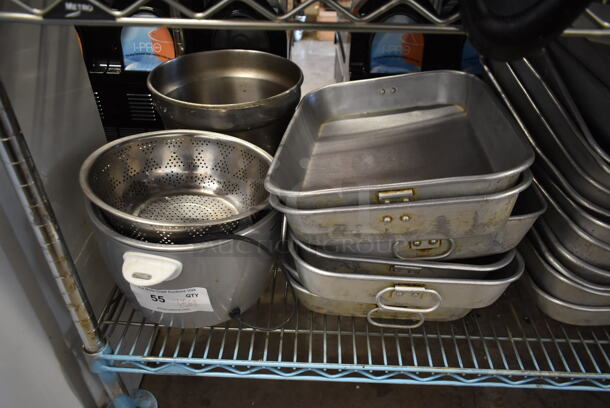 ALL ONE MONEY! Tier Lot of Various Items Including Metal Baking Pans - Image 2 of 5