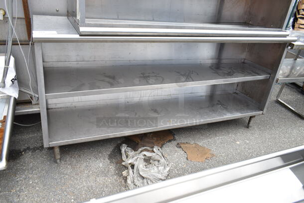 2 Eagle Stainless Steel Tables w/ 2 Under Shelves. 72x18x34.5, 60x18x34. 2 Times Your Bid! - Image 2 of 5