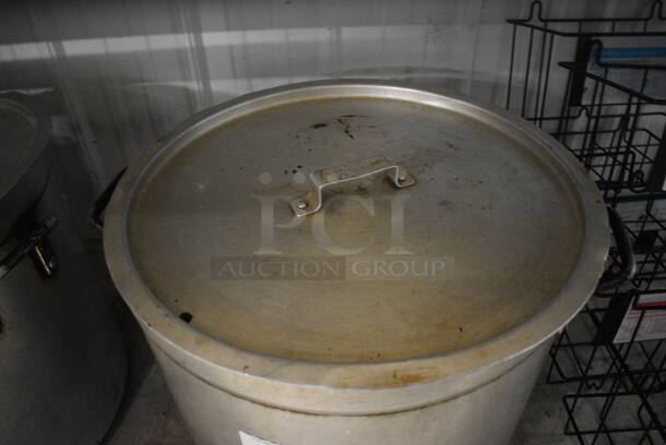 Metal Stock Pot w/ Lid. 20.5x17.5x16.5 - Image 2 of 3
