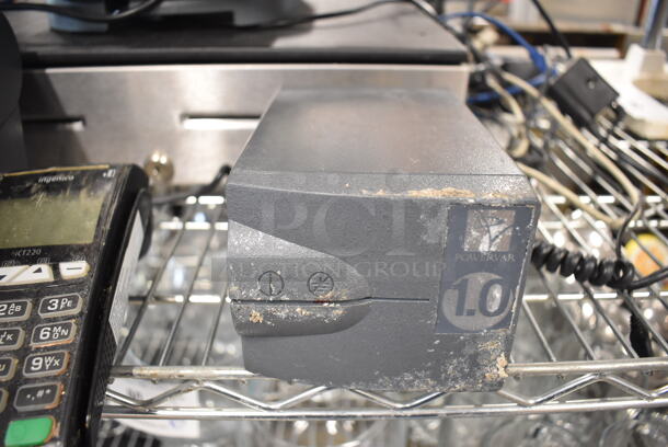 Micros 15" POS Monitor, Epson M244A Receipt Printer, Ingenico iCT220 Credit Card Reader, Powervar ABC100-11 Power Conditioner and Metal Cash Drawer - Image 3 of 8