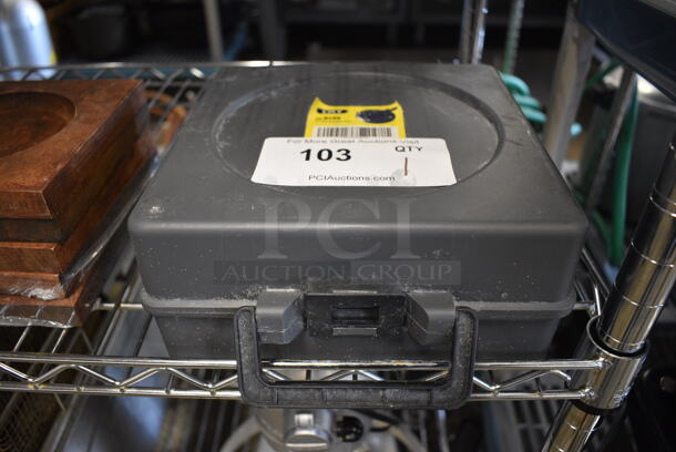 IMT B100 8" Flat Suction Cup in Gray Poly Case. 8.5x8.5x4 - Image 4 of 4