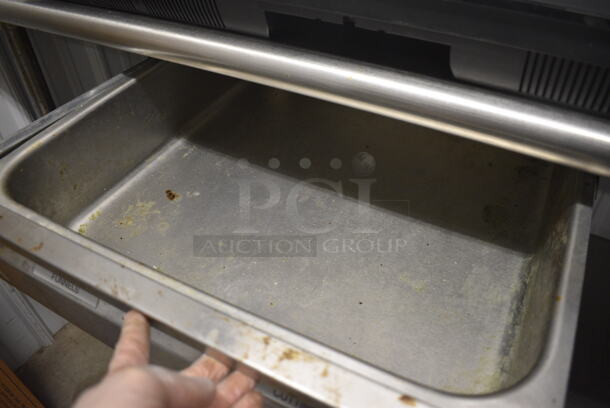 Stainless Steel Commercial Table w/ Back Splash, Drawer and Under Shelf. 60x30x40 - Image 4 of 5