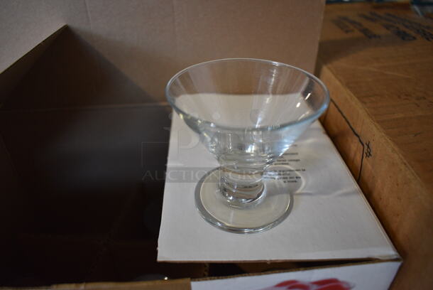 18 BRAND NEW IN BOX! Libbey Mini Flare Dessert Glasses. 3x3x3. 18 Times Your Bid! - Image 1 of 4