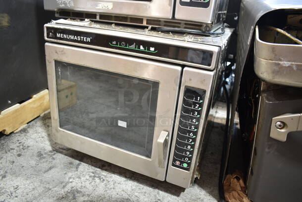 2018 Menumaster MRC30S2 Stainless Steel Commercial Countertop Microwave Oven. 208/240 Volts, 1 Phase.   - Image 2 of 5