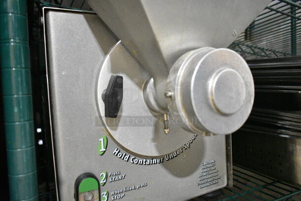 Olde Tyme PN2 Stainless Steel Commercial Countertop Nut Grinder Base w/ Hopper Mount. 115 Volts, 1 Phase. Tested and Working! - Image 2 of 10