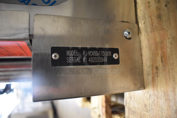 BRAND NEW! Vulcan VC4GD-11D150K Stainless Steel Commercial Natural Gas Powered Full Size Gas Convection Oven w/ View Through Doors, Metal Oven Racks and Thermostatic Controls. 40x31x31 - Image 7 of 9