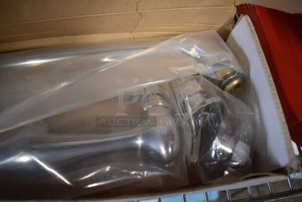 BRAND NEW IN BOX! Metal Faucet and Handles - Image 2 of 4