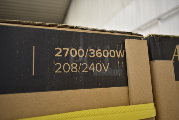 PALLET LOT of 6 BRAND NEW SCRATCH AND DENT! Avantco 177CHSME32M Stainless Steel Commercial Countertop Electric Powered 32" Cheese Melter. 208/240 Volts. Stock Picture Used as Gallery. 6 Times Your Bid! - Image 4 of 5