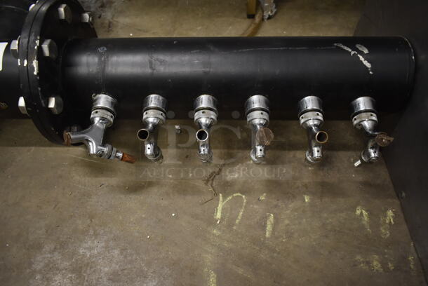 Metal Commercial 12 Tap Beer Tower. - Image 4 of 6