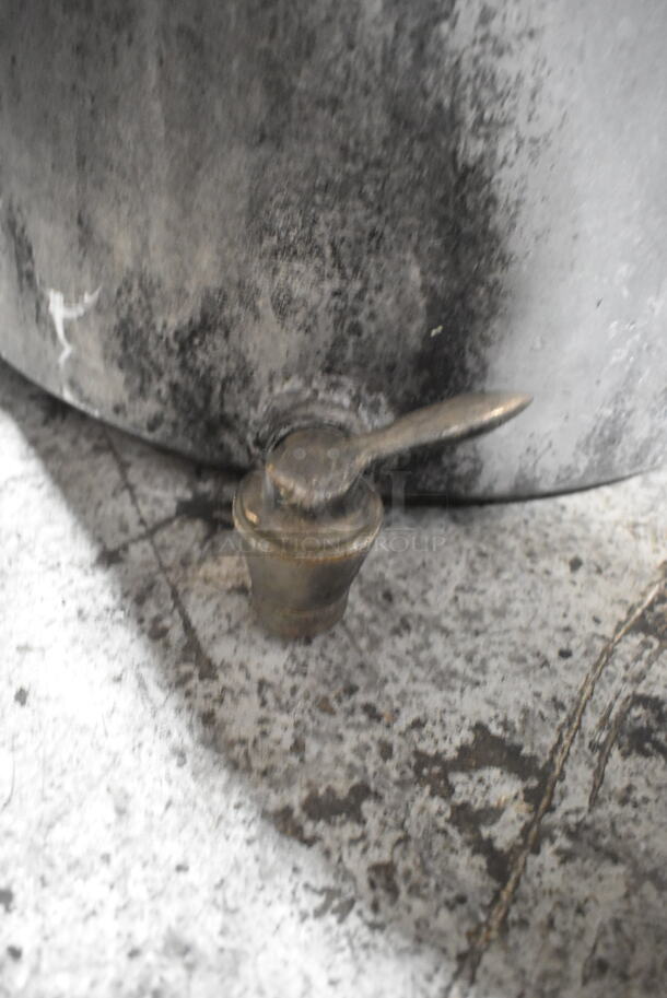 Metal Stock Pot w/ Spigot. - Image 2 of 3