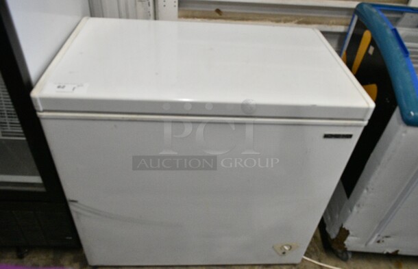 Thomson TFRF710-F-SM Metal Chest Freezer. 115 Volts, 1 Phase. Cannot Test Due To Damaged Power Cord - Image 1 of 4