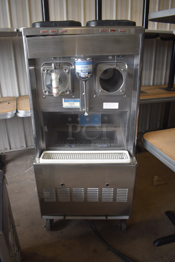 Taylor 342D-27 2 Flavor Frozen Drink Machine Dispenser w/ Blender on Commercial Casters. 208-230 Volt 1 Phase