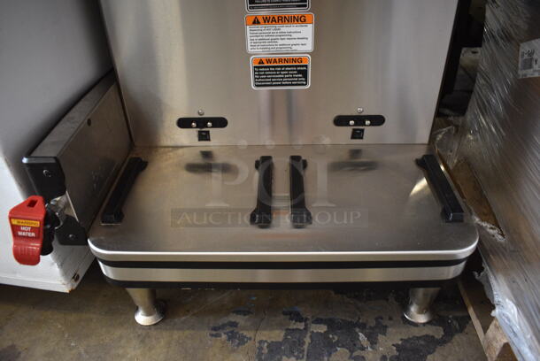 	2019 Bunn Model ICB TWIN SH Stainless Steel Commercial Countertop Double Coffee Machine w/ Hot Water Dispenser. 120/208 Volts, 1 Phase. 20x21x33
 - Image 4 of 5