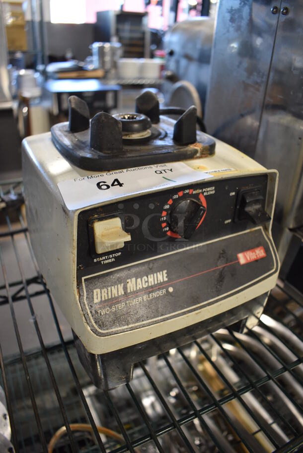 Vita-Mix VM0100A Metal Commercial Countertop Blender Base. 120 Volts, 1 Phase. 7.5x9x8.5. Tested and Working! - Image 2 of 5