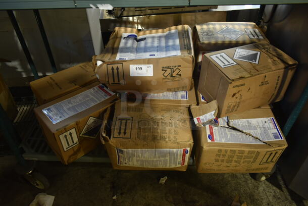 11 Boxes of BRAND NEW! Diversey Sanitizer. 11 Times Your Bid! 