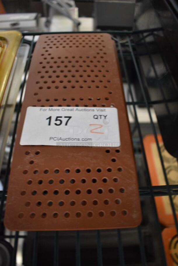 2 Orange Silform Speed Oven Risers. 12x5x1. 2 Times Your Bid! - Image 1 of 2