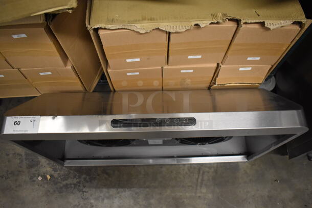Stainless Steel Electric Range Hood. 120 Volts, 1 Phase. 36x11x22 - Image 5 of 5