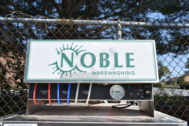 2018 Noble Wareforce I-E Stainless Steel Commercial Straight Pass Through Dishwasher. 115 Volts, 1 Phase.  - Image 8 of 9