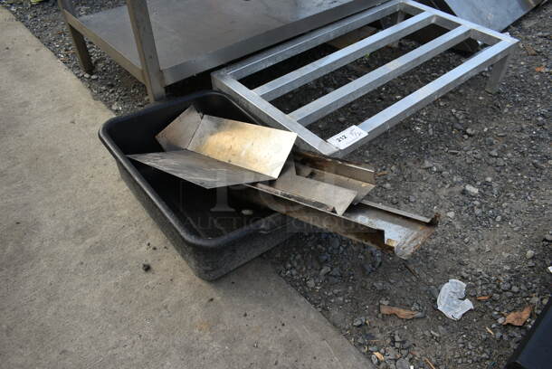 Metal Dunnage Rack and Various Metal Pieces. - Image 2 of 4