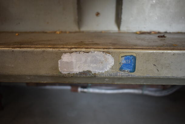 Stainless Steel Commercial Floor Style 4 Well Steam Table w/ Under Shelf on Commercial Casters. - Image 5 of 6