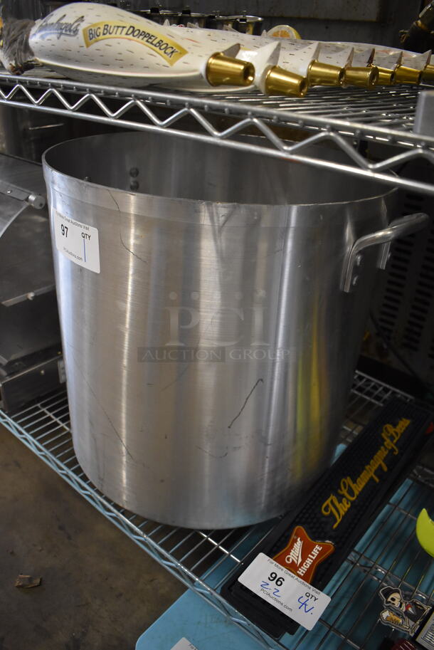 Metal Stock Pot. 22x18.5x19 - Image 2 of 3