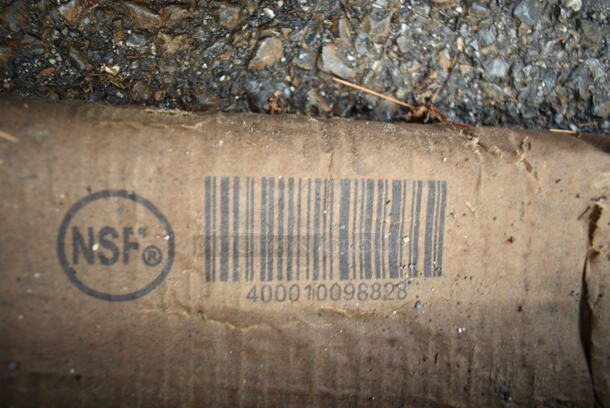 Lot of 12 BRAND NEW SCRATCH AND DENT! Regency 460EGP74/460EGC74 Chrome Finish Poles for Shelving Unit.  - Image 7 of 7