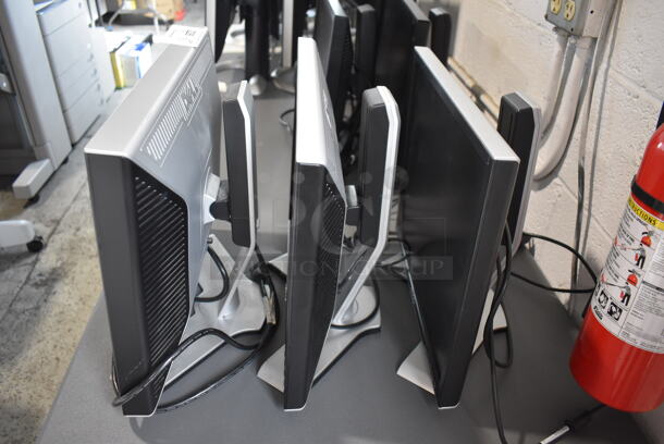 3 Various Computer Monitors; Dell 2007FPb 20", Dell 1907FPc 19", Dell 1908FPt 19". 100-240 Volts, 1 Phase. 3 Times Your Bid! - Image 4 of 8