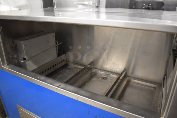 Colorpoint Stainless Steel Commercial Cooler. 120 Volts, 1 Phase. 61x34x43. Cannot Test Due To Missing Power Cord - Image 3 of 6