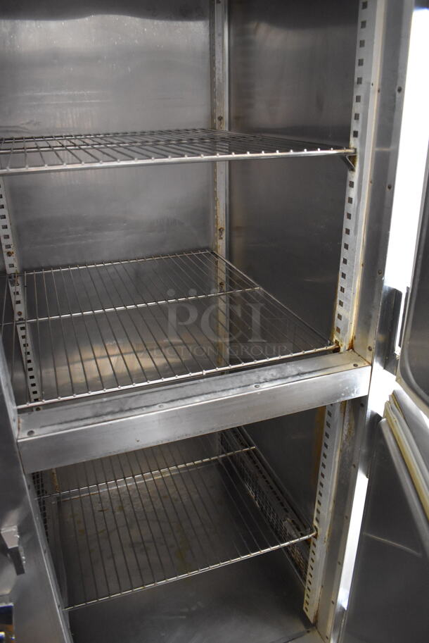 Traulsen Stainless Steel Commercial 4 Half Size Door Reach In Warming Cabinet. 208 Volts, 1 Phase. 58x35x83 - Image 5 of 8