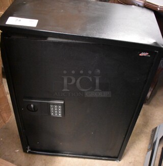 Black 360 Single Compartment Safe. Does Not Come w/ Combination. 