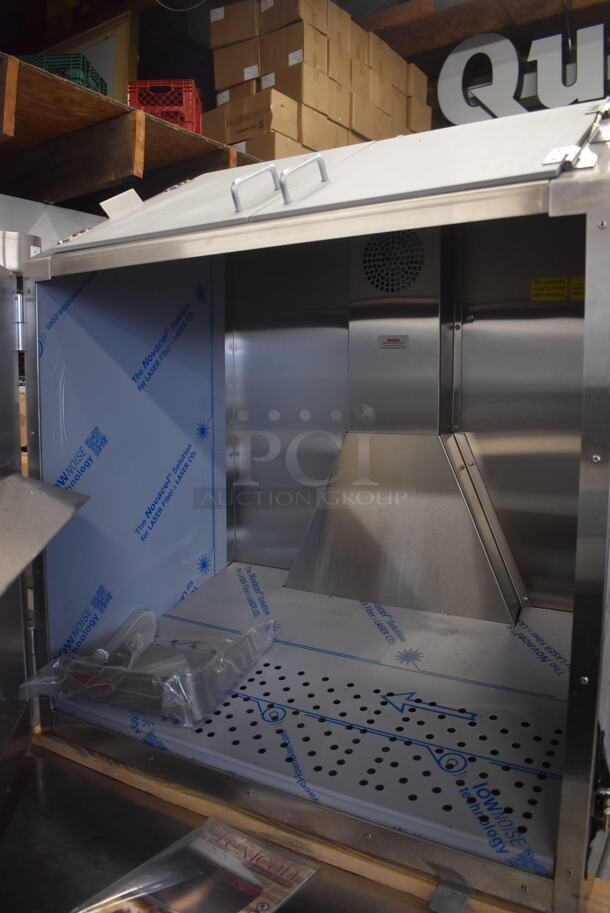 BRAND NEW! Texican Stainless Steel Commercial Tortilla Chip Warmer. 120 Volts, 1 Phase. 29x26x33. Tested and Working! - Image 8 of 10