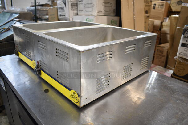 2 Adcraft FW-1200WF Stainless Steel Commercial Countertop Food Warmer. 120 Volts, 1 Phase. 2 Times Your Bid! Tested and Working! - Image 2 of 6