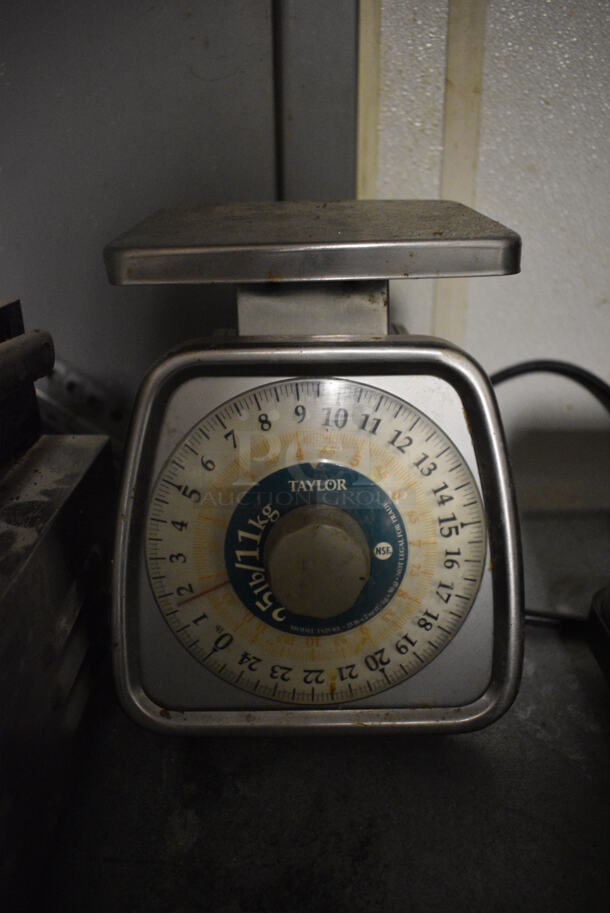2 Taylor Metal Countertop Food Portioning Scale. 7x7x8. 2 Times Your Bid! (kitchen) - Image 3 of 3
