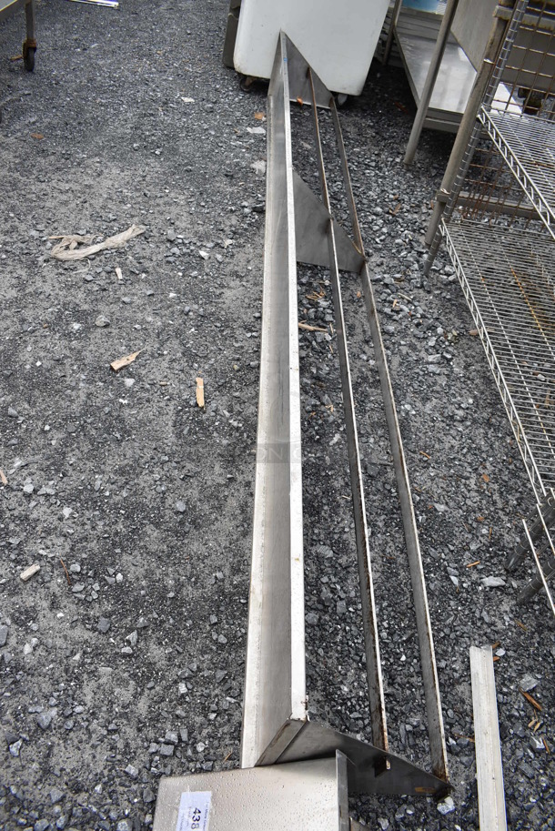 Stainless Steel Shelf. 124x14x13 - Image 4 of 5