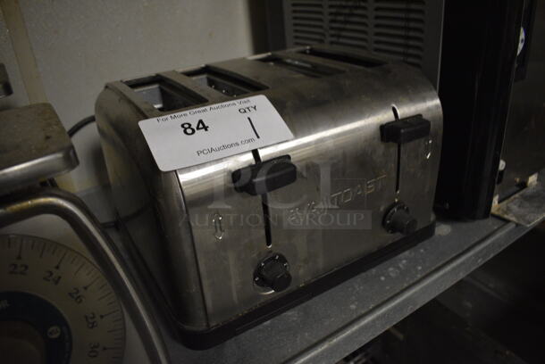 Avatoast Metal Countertop 4 Slot Toaster. 120 Volts, 1 Phase. 12x11x9. (kitchen) - Image 2 of 4