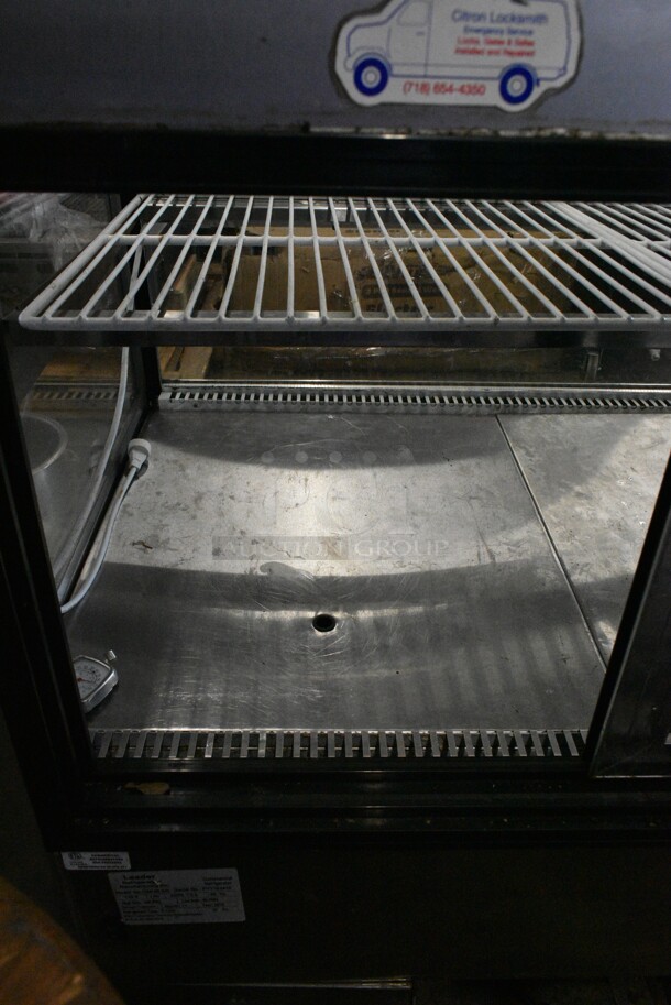 Leader CBK48 S/C Stainless Steel Commercial Floor Style Deli Display Case Merchandiser. 115 Volts, 1 Phase. Tested and Powers On But Does Not Get Cold - Image 6 of 7