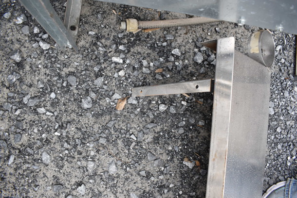 Stainless Steel Shelf. 56x12x12 - Image 5 of 5