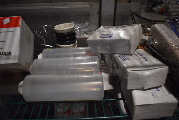 ALL ONE MONEY! Tier Lot of Various BRAND NEW Items Including Knives, Hanging Rack and Metal Portion Cups - Image 3 of 7