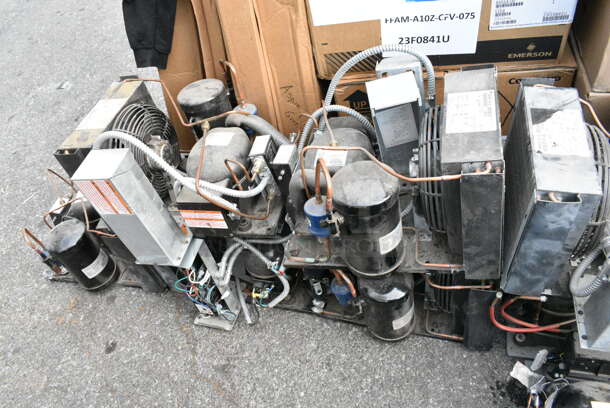 10 Various Commercial Compressors Including Copeland ASE24C3E-IAA-103, Copeland MAFHCA036-IAA-044. 10 Times Your Bid!  - Image 4 of 12