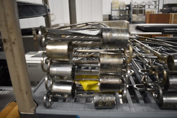 ALL ONE MONEY! Lot of 7 Chrome Finish Brackets! 1.5x26.5x7.5 - Image 3 of 3