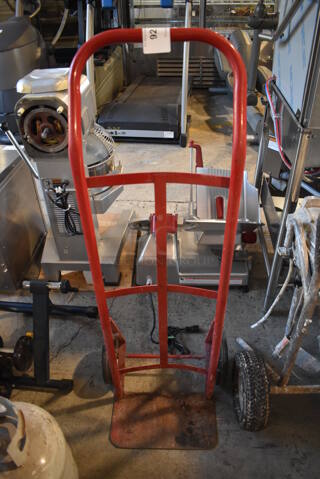 Red Metal Furniture Dolly. 18x18x46