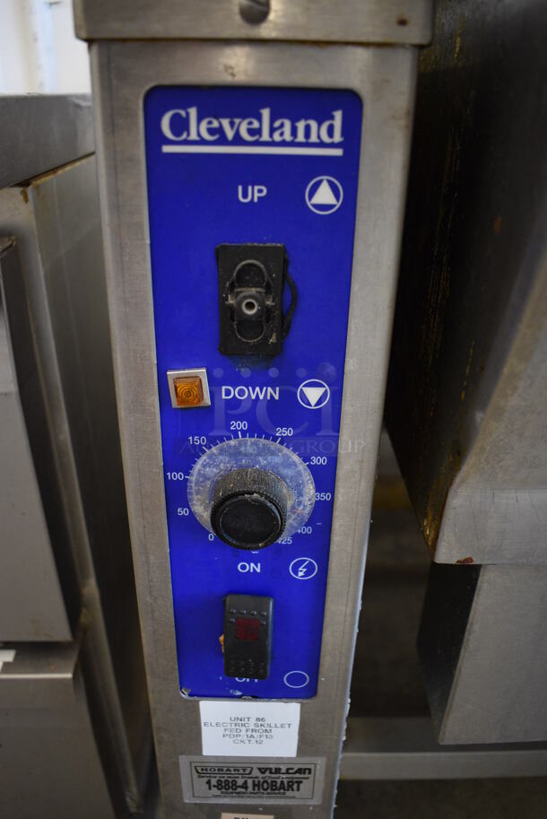 Cleveland SEL-30-T4 Stainless Steel Commercial Floor Style Electric Powered Braising Pan. 480 Volts, 3 Phase. 37x39x40 - Image 7 of 9