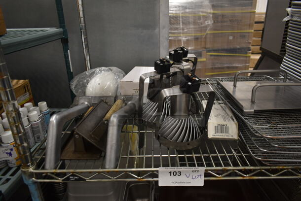 ALL ONE MONEY! Lot of Various Items Including Scrapers and Cooling Racks - Image 6 of 6