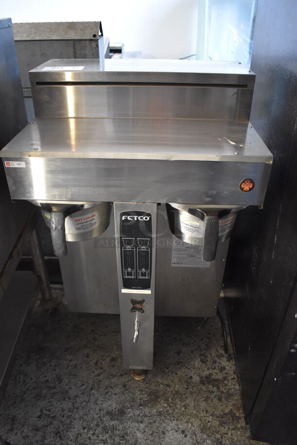 Fetco CBS-2052e Stainless Steel Commercial Countertop Coffee Machine. 120/208-240 Volts, 1 Phase. 22x20x37 - Image 1 of 7