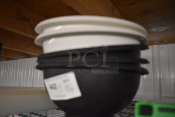ALL ONE MONEY! Lot of 5 Poly Bowls! 12.5x12.5x5.5 - Image 2 of 2