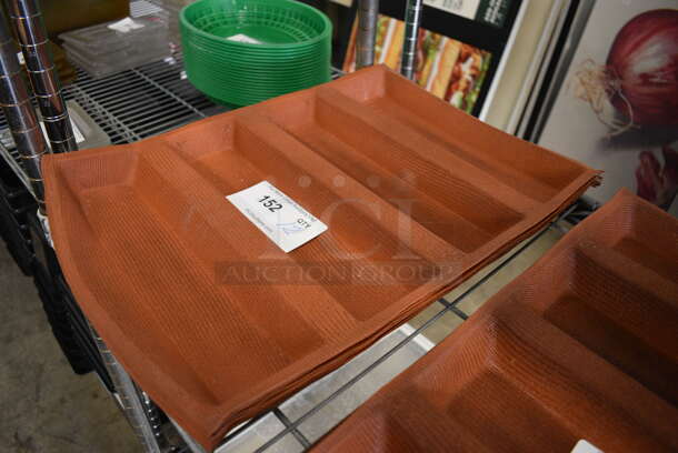 12 Orange Silform 4 Loaf Baking Pan Liners. 13x18x1. 12 Times Your Bid! - Image 2 of 3