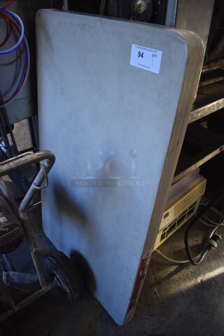 Poly Folding Table. 30x48x2