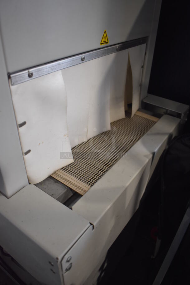 Clamco 820 Tunnel Metal Commercial Floor Style Shrink Wrapping Tunnel on Commercial Casters. 32x27x55. Cannot Test Due To Plug Style - Image 6 of 8