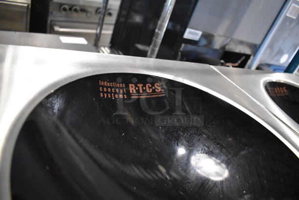 Garland SH/WO 5000 Stainless Steel Commercial Countertop Electric Powered Single Burner Induction Wok Range. 208 Volts, 3 Phase. 15x18x8 - Image 2 of 5