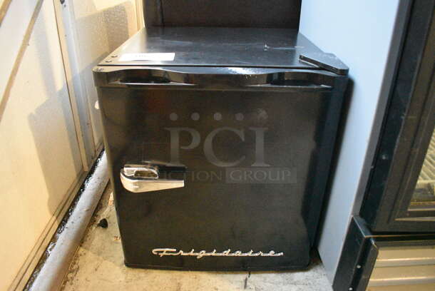 Frigidaire Model EFR177-BLACK Mini Cooler. 115 Volts, 1 Phase. 18x18x20. Tested and Powers On But Does Not Get Cold